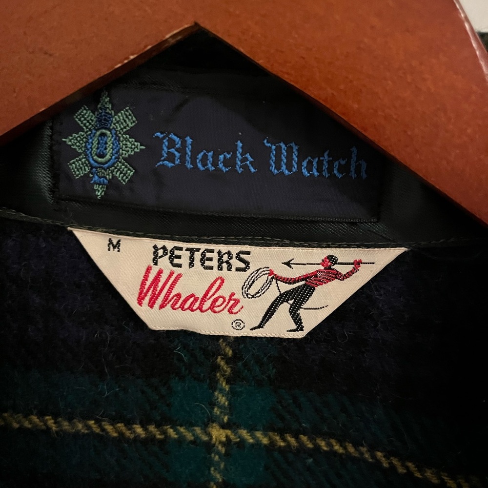 Vintage 60’s Peters Whalers Wool Plaid CPO Shirt Jacket - Picture 4 of 4